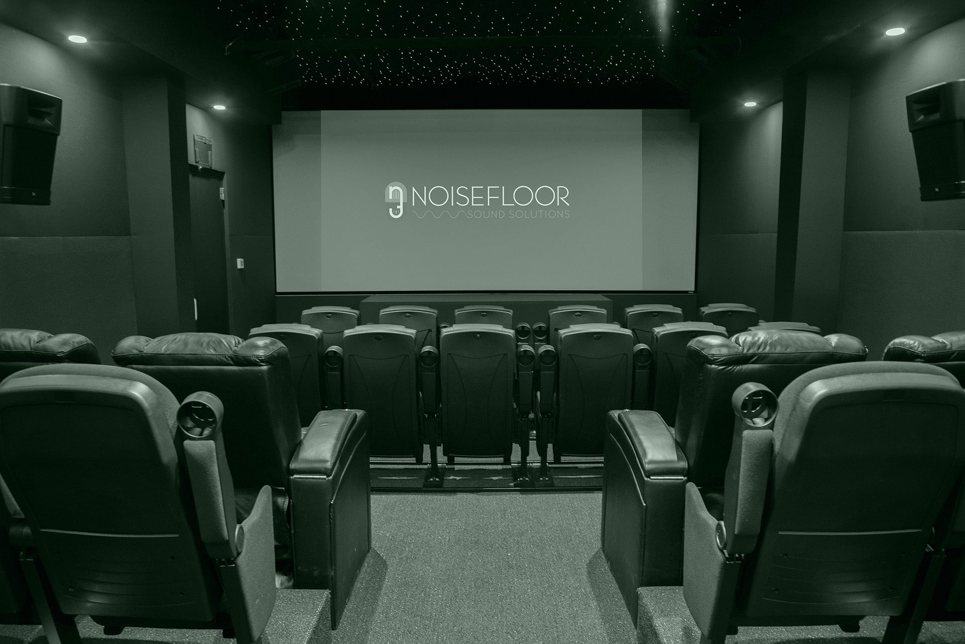NoiseFloor Chicago Sound Solutions screening room