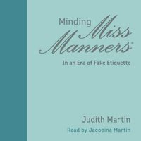 Minding Miss Manners Audio Book